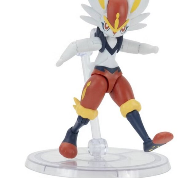 New Sealed Pokémon Select Series 9 Cinderace Exclusive Limited Ed Action Figure - Picture 3 of 9